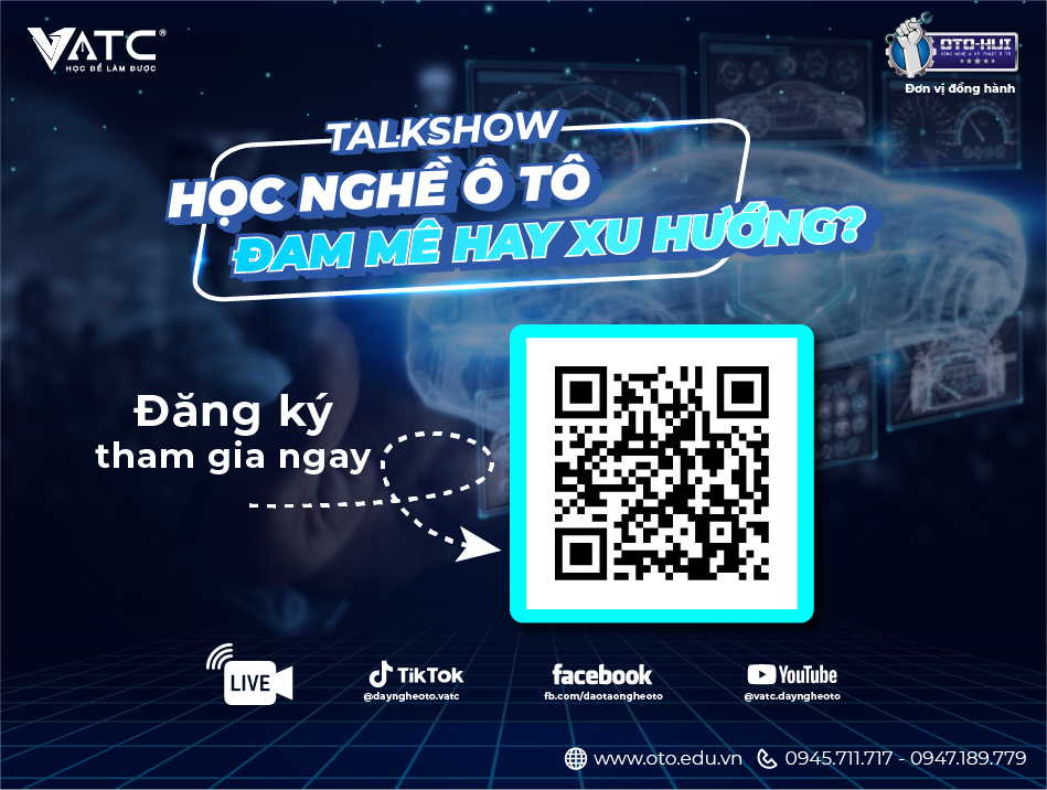 Talkshow học nghề ô tô đam mê hay xu hướng?