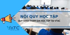 nội quy học tập tại vatc