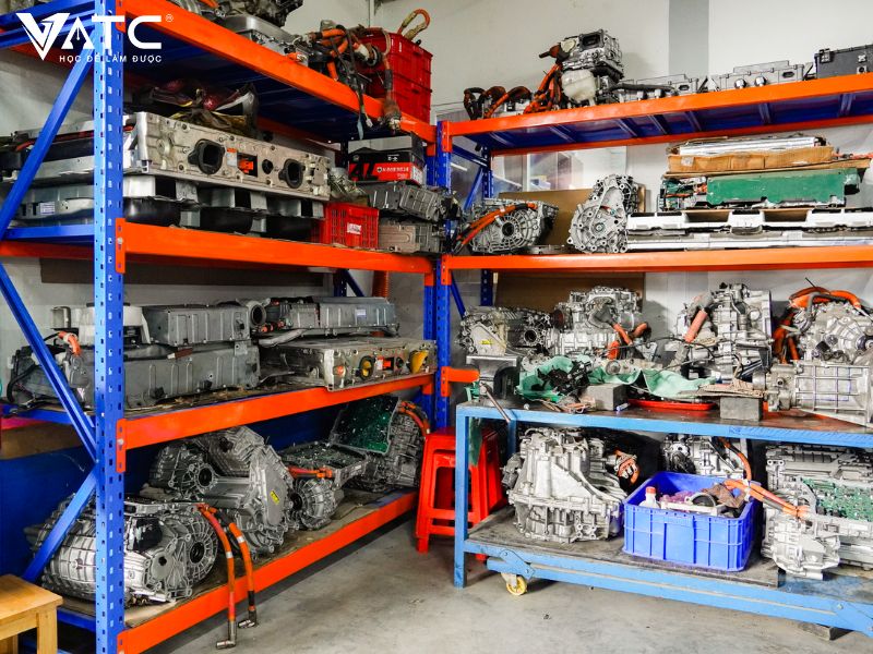 cơ sở vật chất hiện đại tại trung tâm vatc