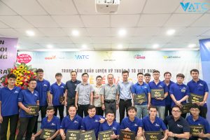 Lễ bế giảng khóa sửa chữa điện ô tô K22