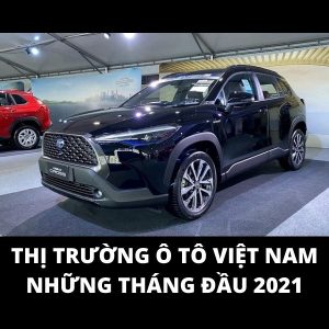 Thị trường ô tô Việt Nam những tháng đầu năm 2021