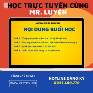 Nội dung khóa học trực tuyến