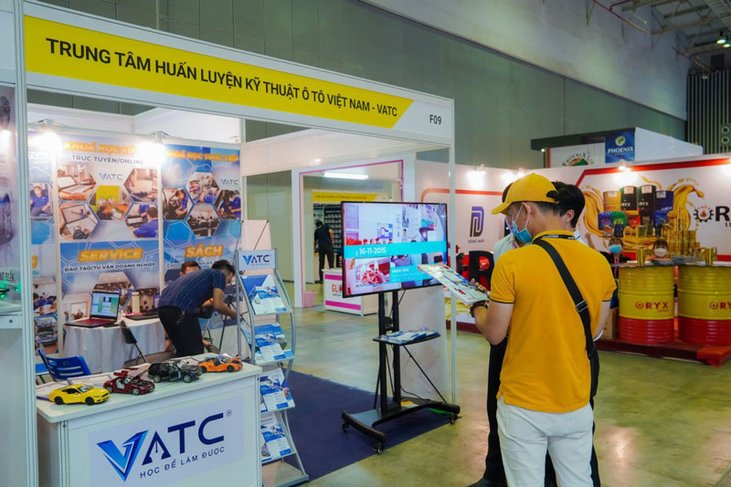 Chuẩn bị gian hàng sự kiện triển lãm Automechanika
