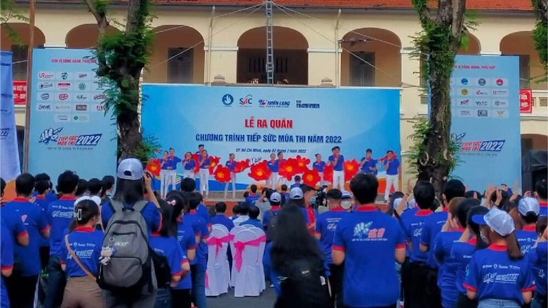Chương trình văn nghệ tiếp sức mùa thi 2022