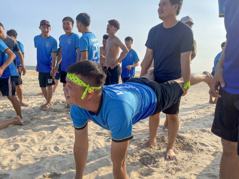 Anh em khóa K32 ngoại khóa