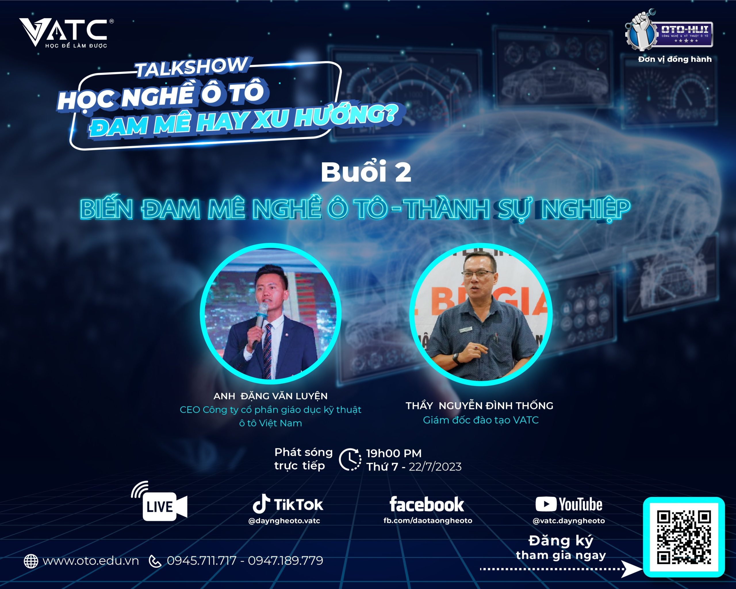 talkshow số 2: Biến đam mê nghề ô tô - thành sự nghiệp