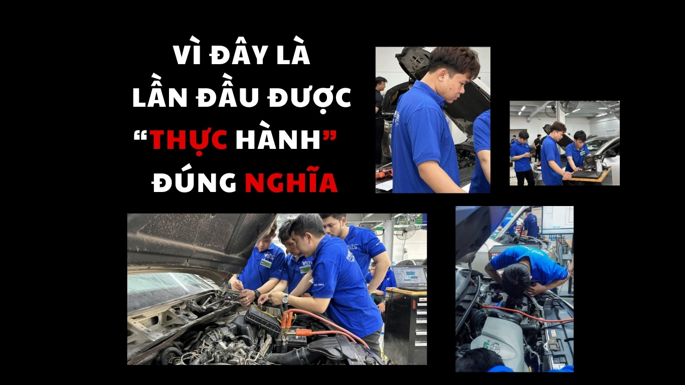 5 cựu học viên vatc anh Phạm Duy Hải - gara Hp car auto