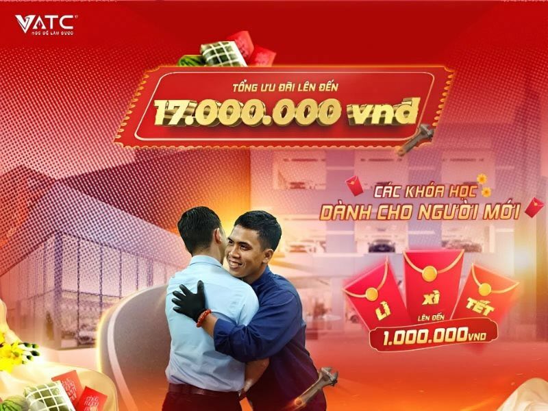 Ưu đãi đầu năm không chỉ giúp giảm áp lực tài chính, mà còn tạo động lực để người học đầu tư nghiêm túc cho tay nghề và tương lai nghề nghiệp.