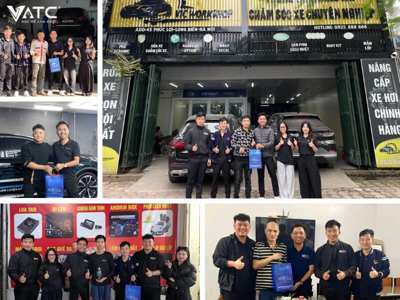 VATC đã kết nối thành công gần 100 garage tại nhiều tỉnh thành, trải dài từ Nam ra Bắc.