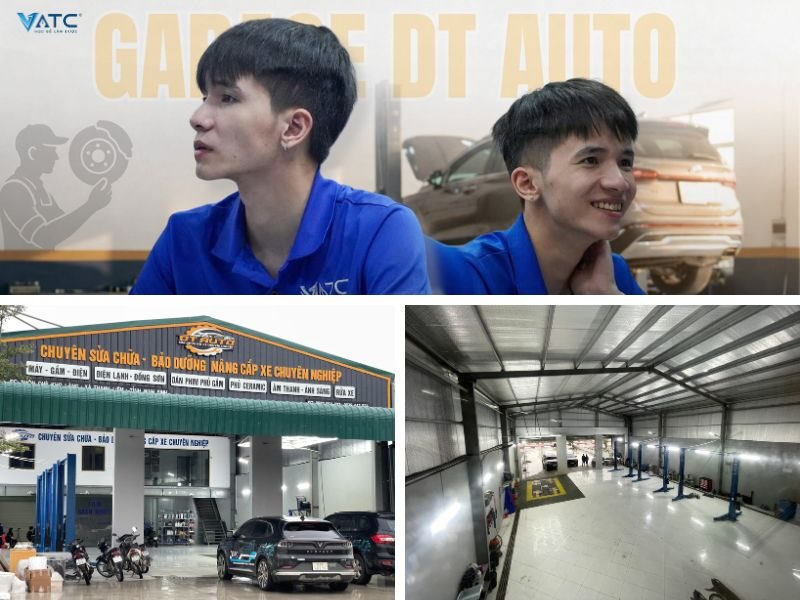 Câu chuyện thành công của anh Tiến - lớp DH K49 cựu học viên VATC