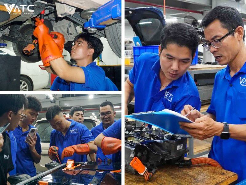 Tiếp cận xe điện - xe hybrid và các dòng xe đời mới tại xưởng